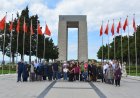 Korkuteli’ndeki şehit aileleri ve gaziler Çanakkale’yi ziyaret etti