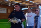 Manavgat’ta 2 yeşil deniz kaplumbağası uydu takip cihazıyla denize bırakıldı