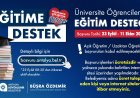 Antalya Büyükşehir Belediyesi üniversite öğrencilerine 20 bin TL eğitim desteği verecek