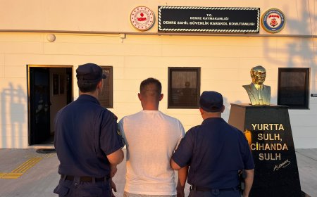 Antalya’da Yasa Dışı Giriş Yapan Şahıs Demre’de Yakalandı