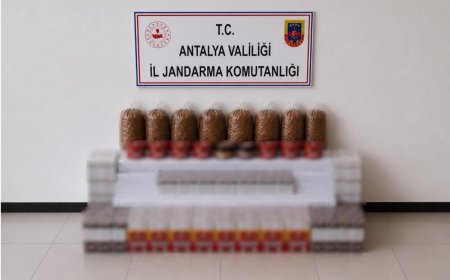 Manavgat’ta Kaçak Tütün Operasyonu: 30 Bin Dolu Makaron Ele Geçirildi