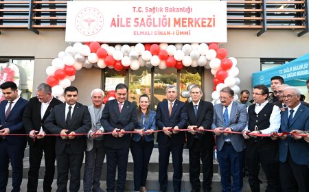 Elmalı’ya yeni sağlık yatırımı: Aile Sağlığı Merkezi ve KETEM hizmete açıldı