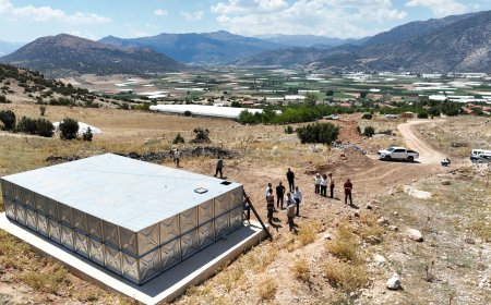 Büyükşehir’den Elmalı Yalnızdam’a 4 Bin Metrelik Sulama Hattı