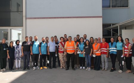 Serik Devlet Hastanesi’nde Gerçeği Aratmayan Yangın Tatbikatı: İlk 3 Dakika İçin Kritik Hazırlık