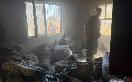 Serik’te Gecekondu Yangını: Yabancı Uyruklu Kişi Dumandan Etkilendi