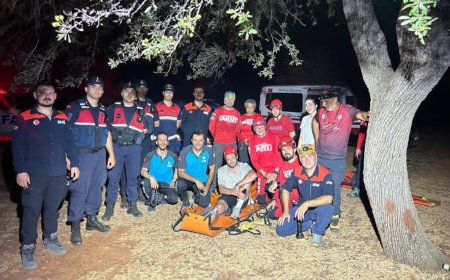 Likya Yolu’nda Turistin Yardımına Ekipler Koştu: Ayağı Burkulunca Hareket Edemedi