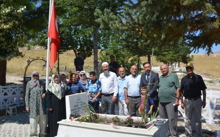 Korkuteli’nde Şehit Ahmet Belen, Şehadetinin 21. Yılında Mezarı Başında Anıldı