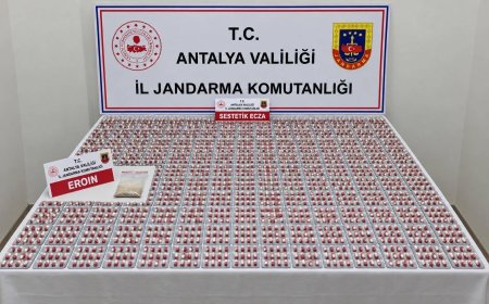 Antalya’da uyuşturucu operasyonu: 2 şüpheli gözaltında