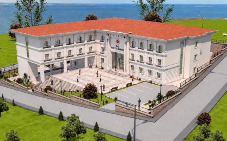 Kaş’ta yeni adliye binasının temeli için ilk adım atıldı