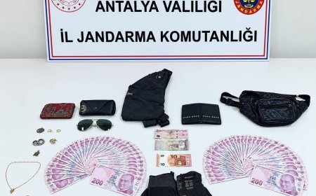Antalya’da otodan hırsızlık operasyonu: 4 şüpheli yakalandı
