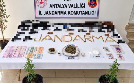 Manavgat’ta uyuşturucu operasyonu: 18 şüpheli adli mercilere sevk edildi