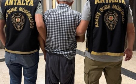 Antalya’da 157 yıl 1 ay 15 gün kesinleşmiş hapis cezasıyla aranan hükümlü yakalandı