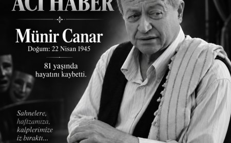 Usta Tiyatrocu Münir Canar 81 Yaşında Hayatını Kaybetti