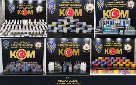 Antalya’da KOM ekiplerinden bir haftada çok sayıda operasyon: 12 kişi tutuklandı