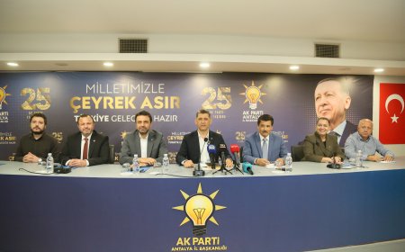 AK Parti Antalya’dan Büyükşehir Belediyesi ve Muhittin Böcek açıklaması