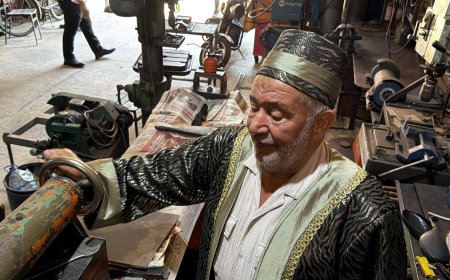 Alanya’da 79 yaşındaki tornacı Mehmet Çelik yılın Ahi’si seçildi
