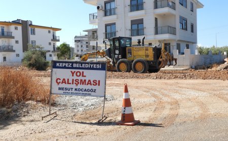 Demirel Mahallesi’nde yollar sathi asfalta hazırlanıyor