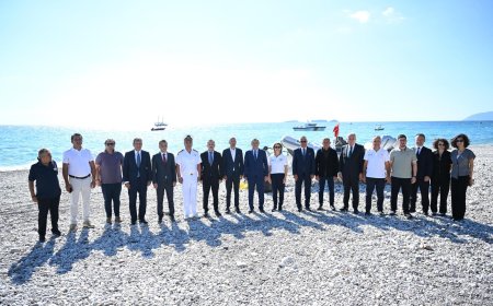 Tekirova Sahili’nde deniz yaşamını koruma çalışmaları başladı
