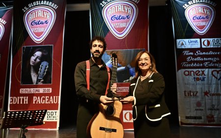 Uluslararası Antalya Gitar Festivali 15’inci kez kapılarını açtı