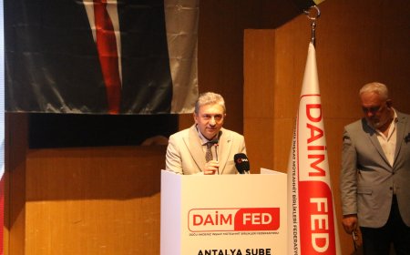 DAİMFED Antalya Şubesi açıldı: Antalya’nın yapı stoku için yenilenme mesajı