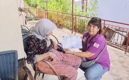 Gazipaşa’da Alzheimer hastaları ve yaşlı vatandaşlara sağlık ziyareti