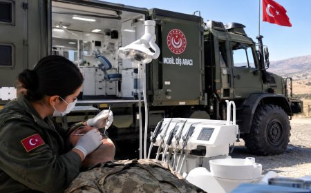 MSB: Mobil diş aracıyla 655 kişiye tedavi hizmeti verildi