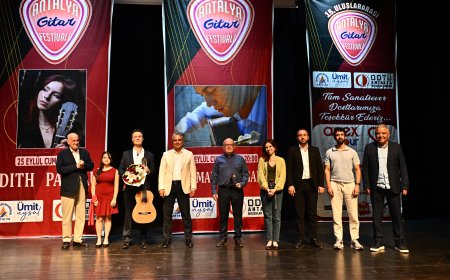 15.Uluslararası Antalya Gitar Festivali David Martinez Garcia konseriyle sona erdi
