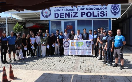 Antalya’da gençlere yönelik “Gelecek Sensin, Bizimle Güvendesin” etkinliği