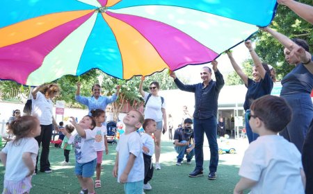 Konyaaltı Bebek Parkı’nda çocuklar ve aileler için etkinlikler sürüyor