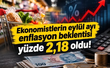 Enflasyon beklentisi açıklandı: Ekonomistlerin eylül ve yıl sonu tahmini belli oldu