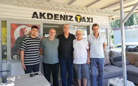 Başkan Kotan taksici esnafıyla tavla oynadı