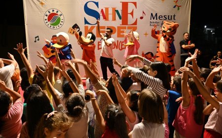 Sahne Kepez’de çocukların neşesi mahallelere yayıldı