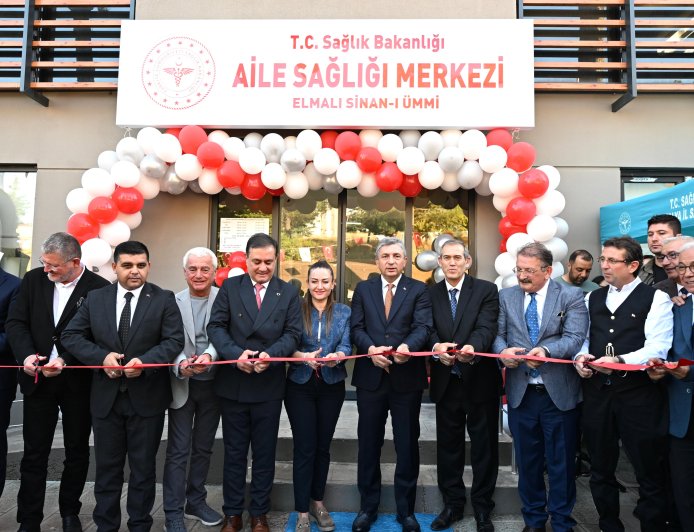 Elmalı’ya yeni sağlık yatırımı: Aile Sağlığı Merkezi ve KETEM hizmete açıldı