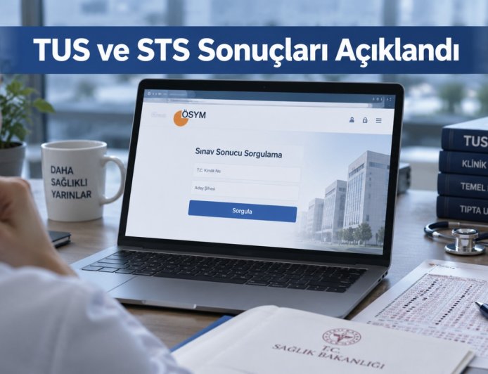 2026-TUS ve STS Tıp Doktorluğu 2. Dönem Sınav Sonuçları Açıklandı