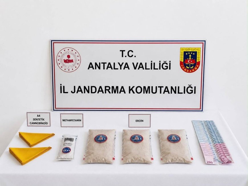 Aksu’da Uyuşturucu Operasyonu: 1 Kilo 50 Gram Eroin ve 150 Gram Metamfetamin Ele Geçirildi