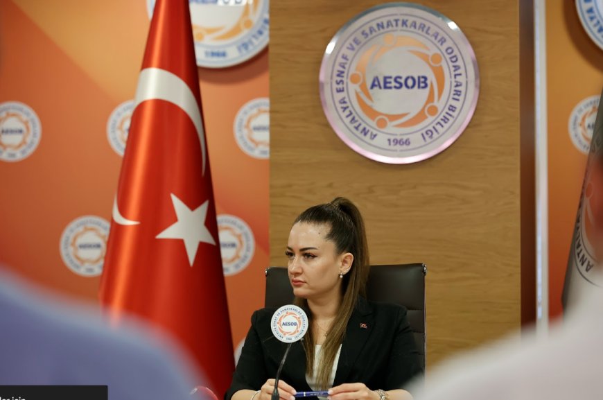 Büşra Özdemir’den AESOB’a Ziyaret: “Esnaflarımız Bizim Çözüm Ortağımız”