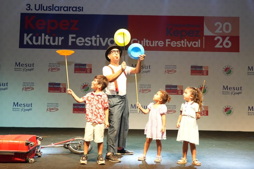 Kepez Kültür Festivali’nde Çocuklar Bilim ve Eğlenceyle Buluştu