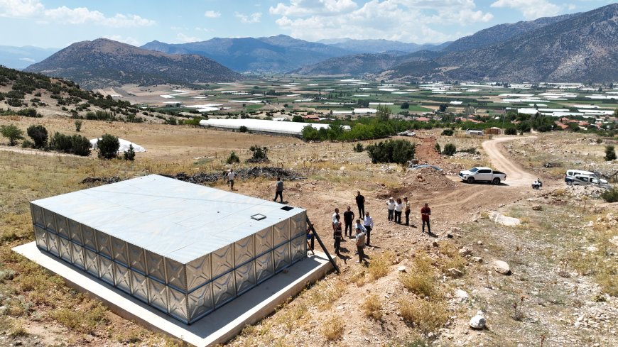 Büyükşehir’den Elmalı Yalnızdam’a 4 Bin Metrelik Sulama Hattı
