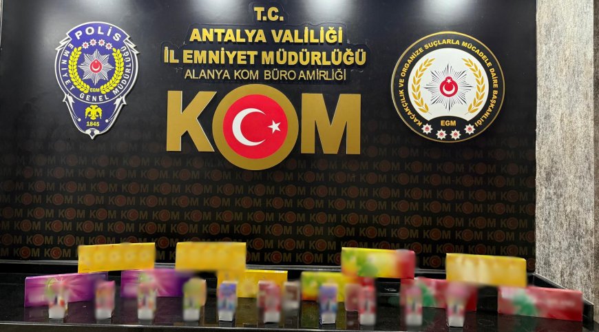 Antalya’da Kaçakçılık Operasyonları: Binlerce Paket Sigara, Tütün ve 787 Litre İçki Ele Geçirildi
