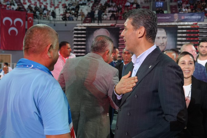 MHP Antalya’da Sadullah Güneş Güven Tazeledi: Kongrede Birlik ve Gelecek Mesajı