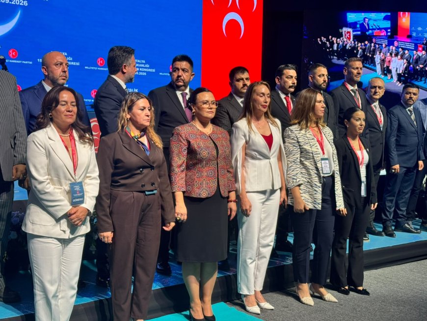 MHP Antalya’da Sadullah Güneş Güven Tazeledi: Kongrede Birlik ve Gelecek Mesajı