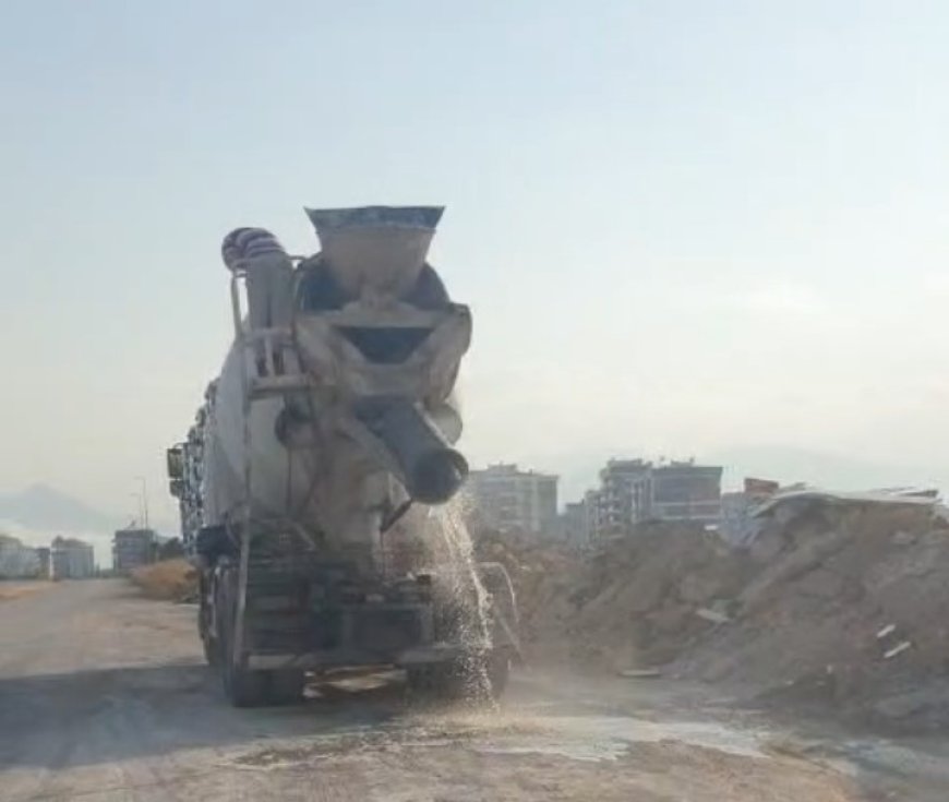 Kepez’de Çevre Seferberliği: Beton Mikserine 200 Bin TL Ceza