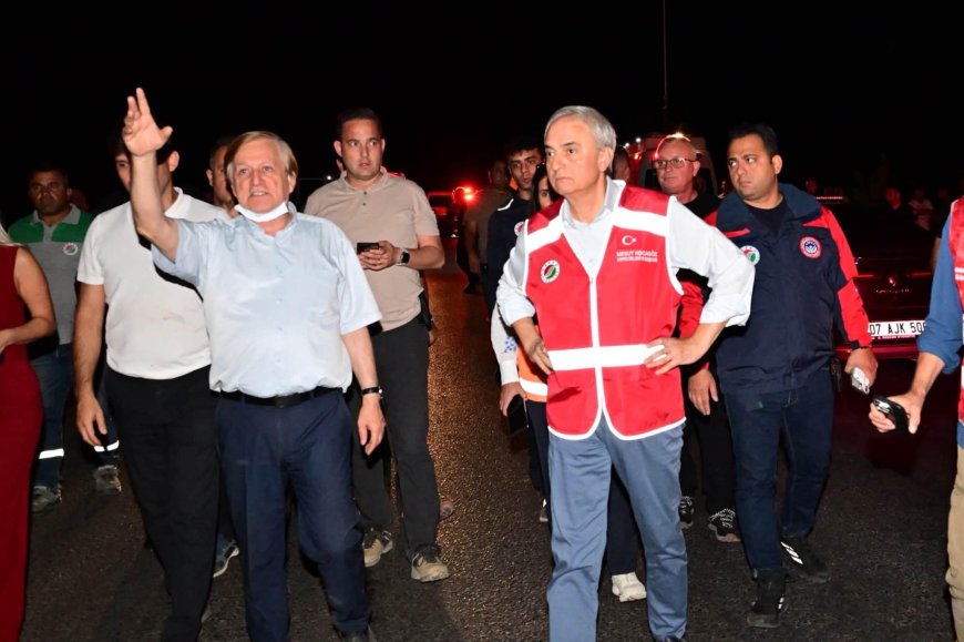 Aksu’daki Orman Yangını Kepez’e Sıçradı: 100 Personel ve 20 Araçla Seferberlik