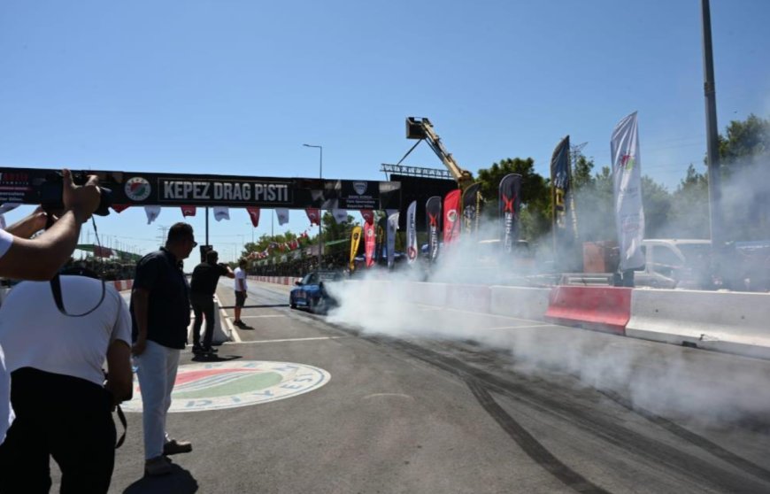 Kepez’de motor sporları heyecanı: Otodrag Şampiyonası başladı
