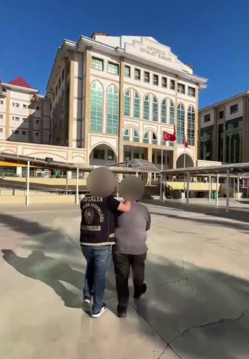 Antalya’da 1,2 milyar TL’lik karşılıksız çek soruşturması: Şüpheli tutuklandı
