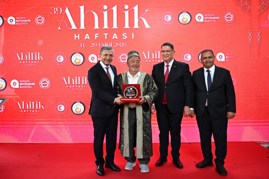 Antalya’da 39. Ahilik Haftası programı düzenlendi
