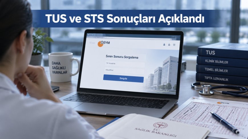 2026-TUS ve STS Tıp Doktorluğu 2. Dönem Sınav Sonuçları Açıklandı