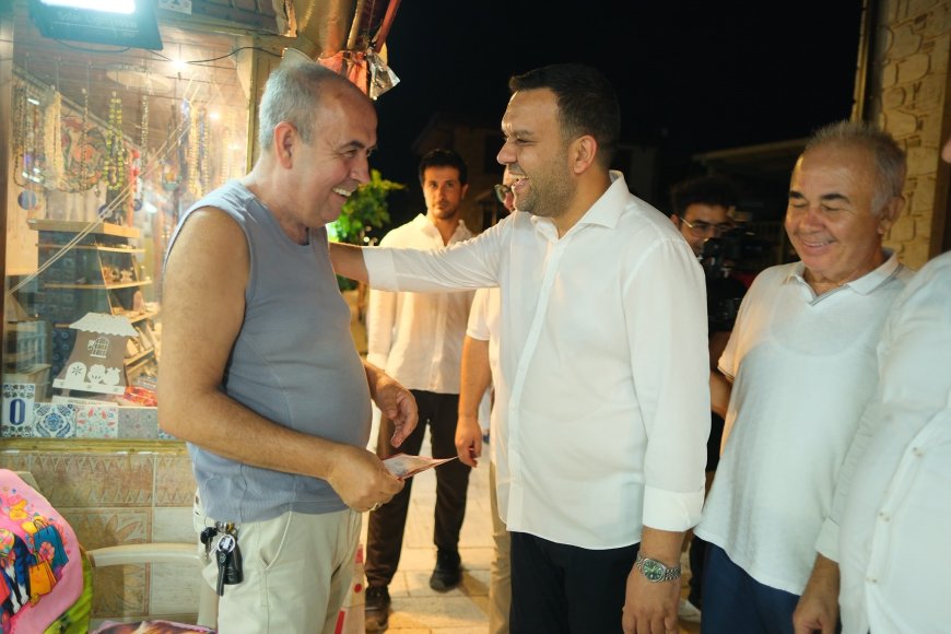 Manavgat MATSO Başkan Adayı Önem Gök, Side esnafının taleplerini dinledi