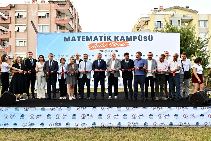 Antalya’da Matematik Kampüsü açıldı: “Burada yeni Cahit Arf’lar yetişsin”