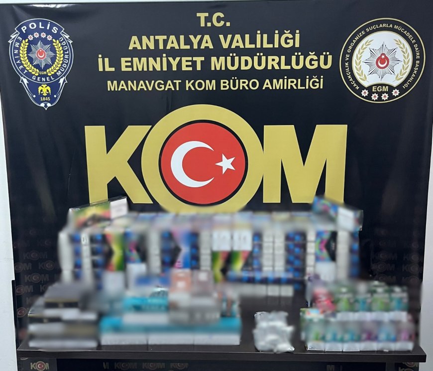 Antalya’da 2 haftalık operasyon bilançosu: Çok sayıda şüpheli tutuklandı, kaçak ürünler ele geçirildi